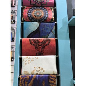 Customized yoga mats with logo