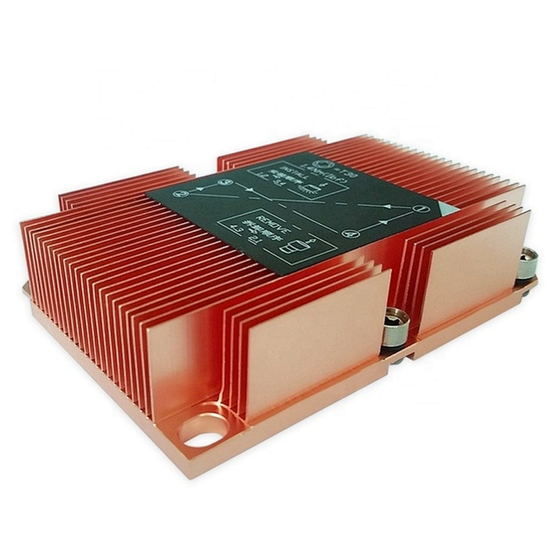 CooNong Factory 3647 Intel Narrow server cpu cooler pure copper heat sink