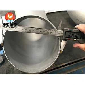 90 DEG. ELBOW LR ASTM B366 AL-6XN (NO8367) DIN 1.4501 BUTTWELDED FITTING