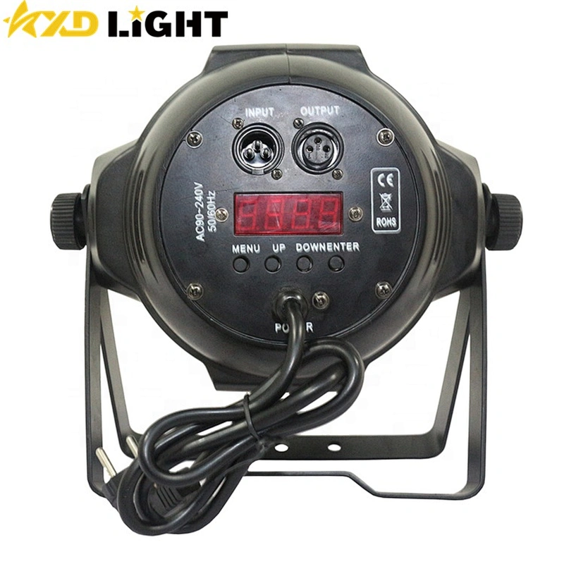 18PCS LED RGBW 4IN1/RGBWA+UV 6IN1 LED Par Light with Zoom