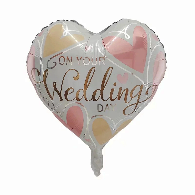 Hot Sales 18 Inch Heart Shaped Valentine's Day Love Helium Foil Balloons For  Wedding Party Decorations Balloons