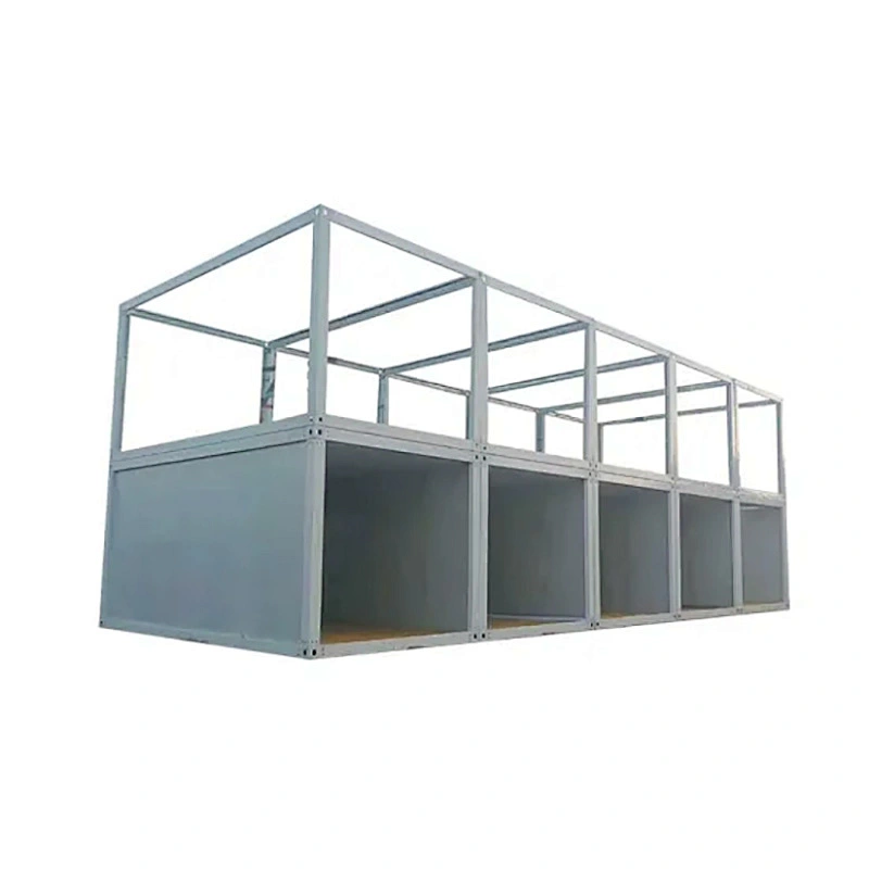 Casa contenedor modular moderna de acero ligero de fácil instalación