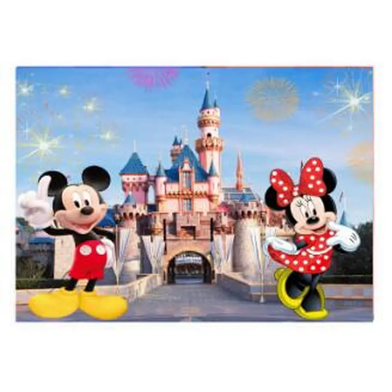 Cartoon Background Cloth Super Hero Mickey Minnie Boss Baby Theme Backdrop For Children Birthday Party Decoration Cloth