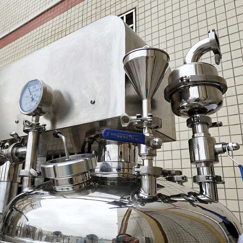 High Quality Ointment Homogenizing Vacuum Emulsifying Milk Butter Making Machine