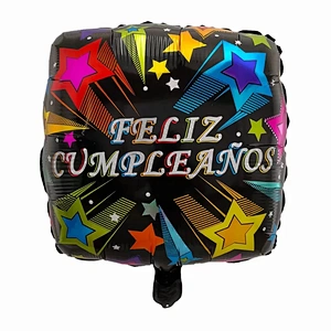 Wholesale 18 Inch Spanish Happy Birthday Foil Balloon Feliz Cumpleanos Globos For Birthday Party Decoration Supplies