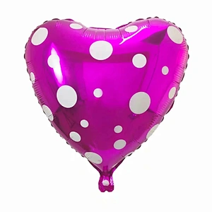 Hot Sales 18 Inch Heart Shaped Valentine's Day Love Helium Foil Balloons For  Wedding Party Decorations Balloons