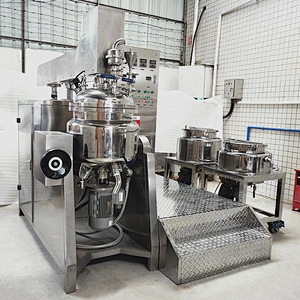 50L/100L Vacuum Cream Lotion Emulsifier Homogenizer Mixer Manufacturing Cosmetics