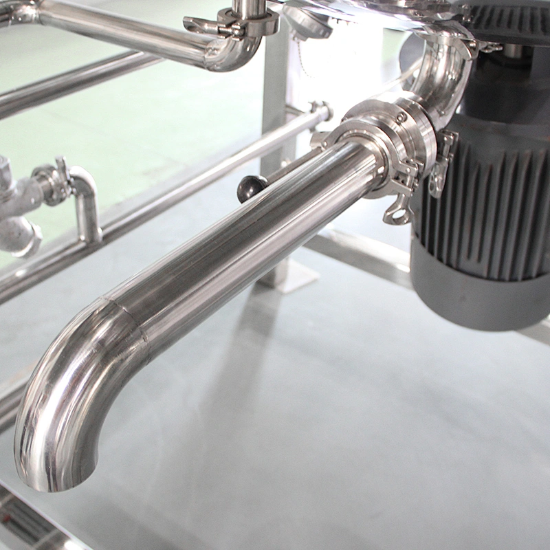 Shampoo Making Machine Production Line Mixing Blending Tanks Agitator