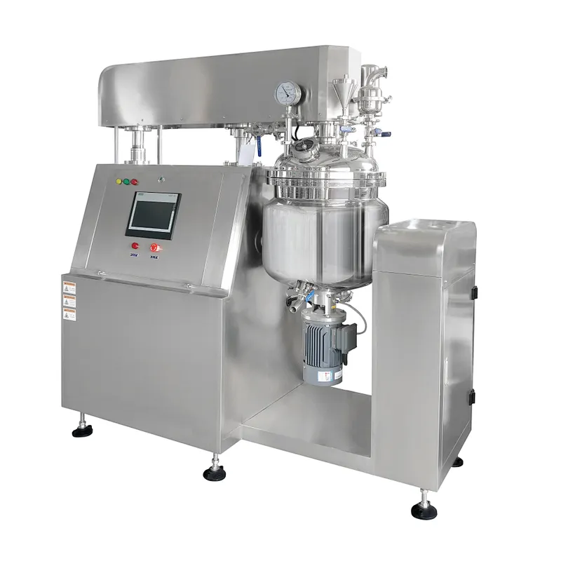 Small Capacity Lab Use Vacuum Homogenizing Mixing Emulsifier Cosmetics Making Machine