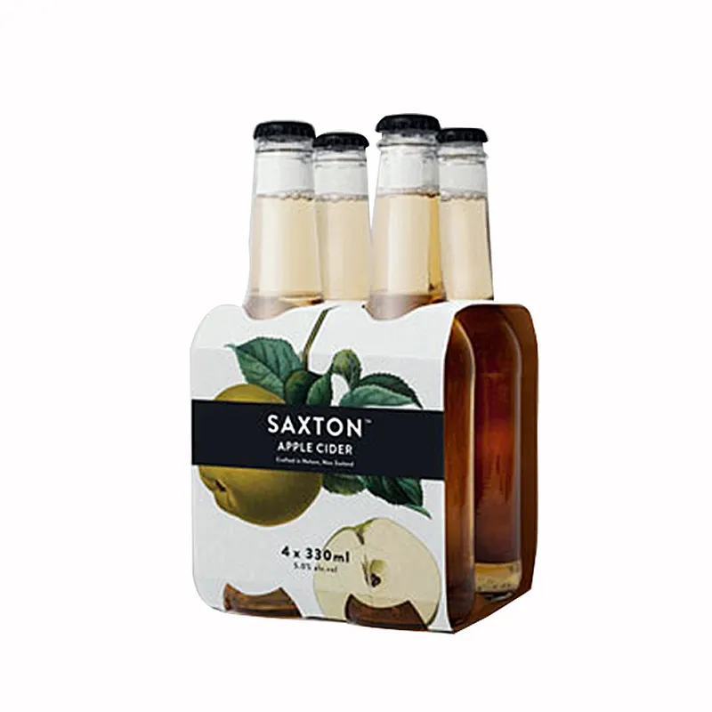 Promotional 330ml clear glass bottle for drinking juice