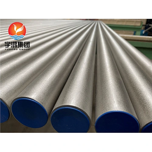 ASTM B407 Incoloy 800 NO8800 DIN1.4876 heat exchanger seamless steel tube