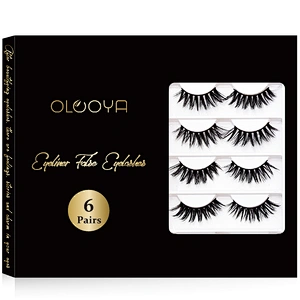 2021 Newest Silk Mink Synthetic fiber 8-30MM 3D 5D 8D Top Quality False Eyelash Factory for Amazon Alibaba Express