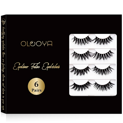 2021 Newest Silk Mink Synthetic fiber 8-30MM 3D 5D 8D Top Quality False Eyelash Factory for Amazon Alibaba Express