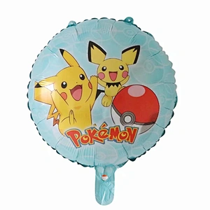 18 Inch Cartoon Pikachu Doraemon Helium Foil Balloon Kids Birthday Party Decoration Supplies