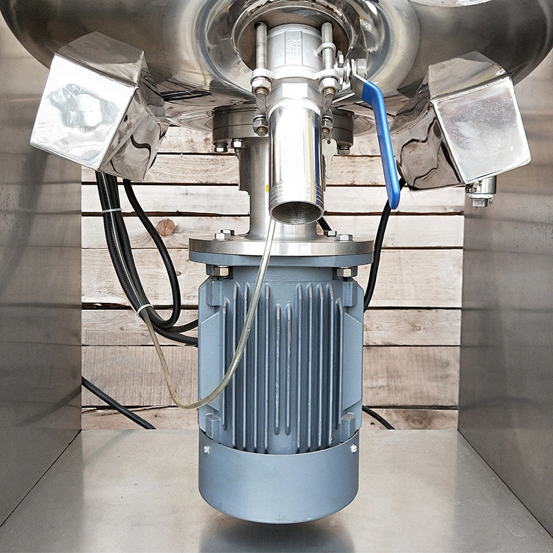 High Quality Ointment Homogenizing Vacuum Emulsifying Milk Butter Making Machine