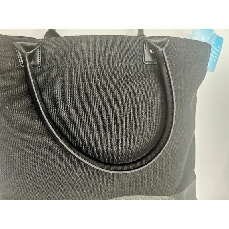 Canvas handbag fits for laptop cross body bag