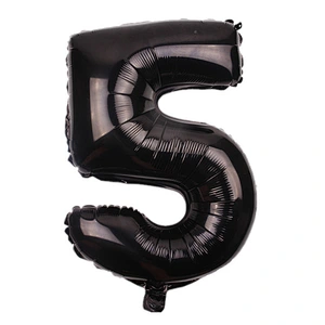 Baby Birthday Party Cute Animal Decoration Balloon Cow Head 18 Inch Star 30 Inch Number Balloon Set