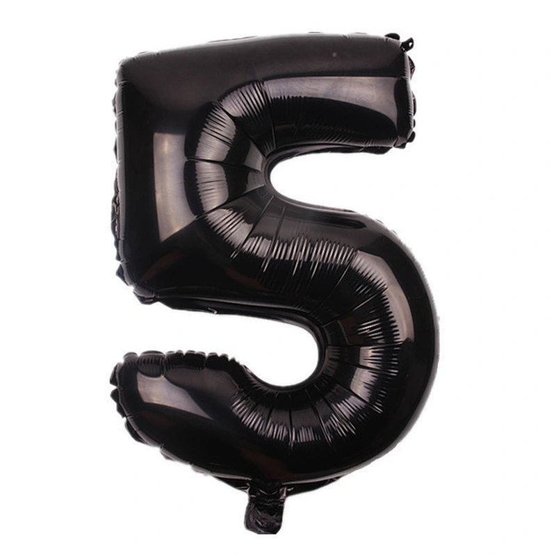Baby Birthday Party Cute Animal Decoration Balloon Cow Head 18 Inch Star 30 Inch Number Balloon Set