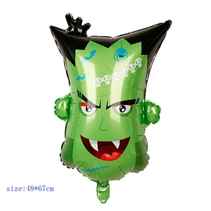 Halloween foil balloons pumpkin Black cat ghost Witch balloon halloween party decorations toys