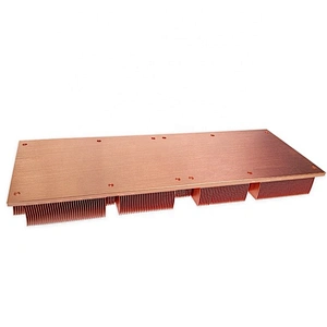 China CNC Machining large aluminum/copper customized industrial heat sink Industrial Laser heatsink