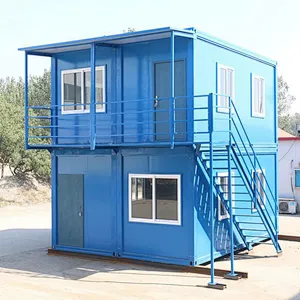 With Sunshade and A Viewing Platform Prefab Building Container House