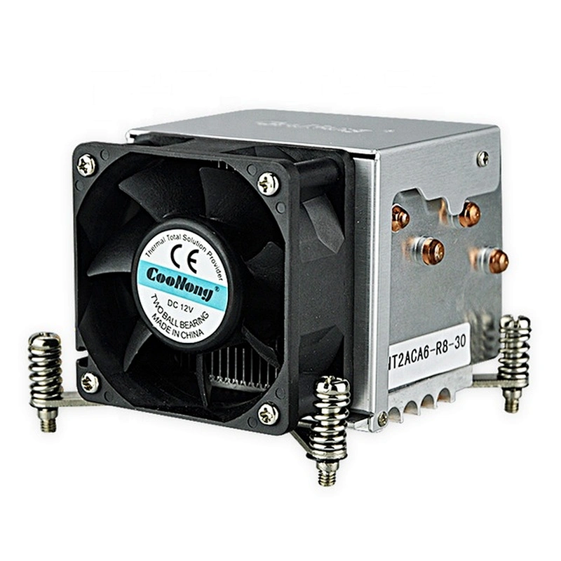 LGA2011 square LGA2066 server CPU cooler 2U small chassis industrial computer CPU heatsink