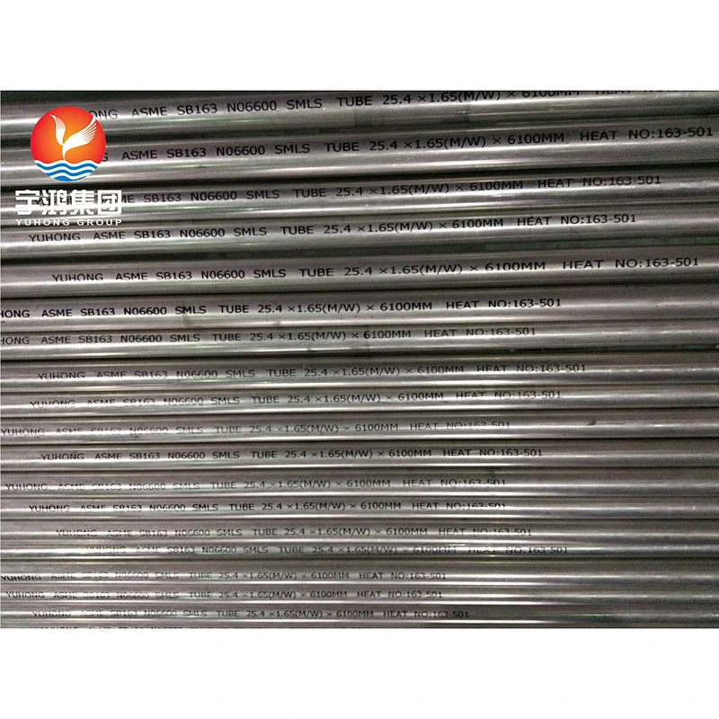 ASTM B163 / ASME SB163 ALLOY 600 (NO6600) SMLS TUBE