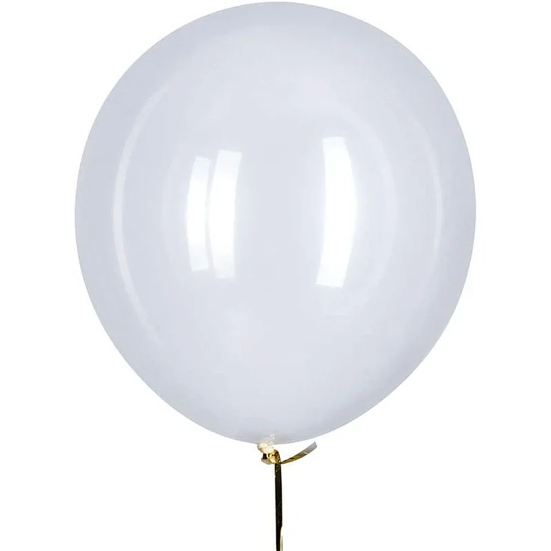 12 inch Clear Balloons Transparent Helium High Quality Clear Latex Balloons Party Decorations Supplies Globos