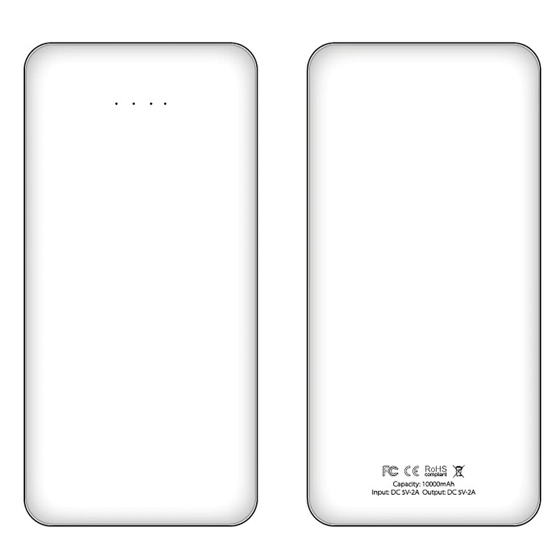 2021 Factory Direct Sales Big Capacity High Speed Custom Made Power Bank 10000Mah Phone Charger P-33
