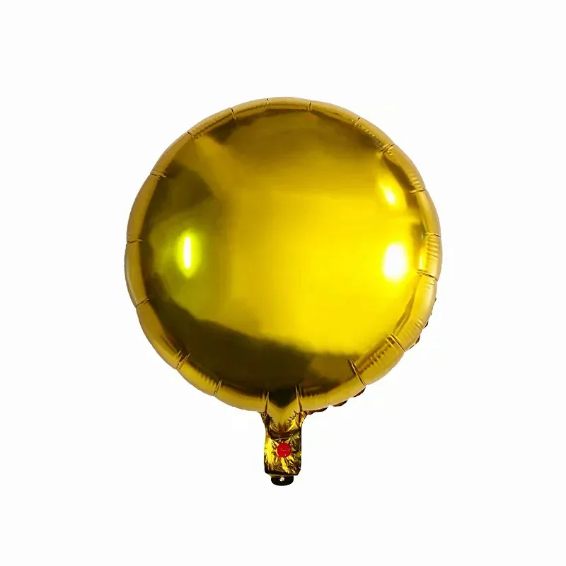 18inch pure soild color round helium aluminum foil balloon Valentine's Day wedding birthday party globos decoration