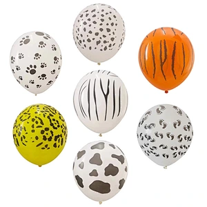 12Inch 2.8g High Quality Animal Paw Printing Latex Balloon For Kids Birthday Party Decoration Globos