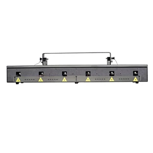 6-eye 12W RGB laser scanner bar