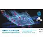 Coolux Lighting Upgrades Air Sanitizing Purification Nano UVClean LED Panel with 254nm UVC Tubes