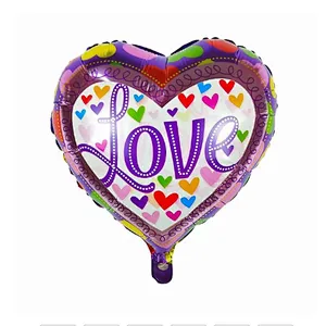 10pcs Love Heart Wedding Balloons Valentines Day Anniversary Party Decoration Inflatable I Love You Helium Balloon Gift Globos