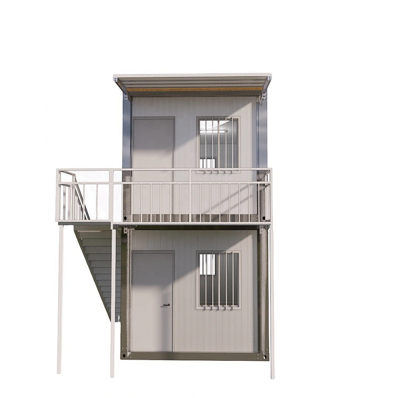 Resalte la casa prefabricada movible de la casa del envase del metal para los hogares de oficinas