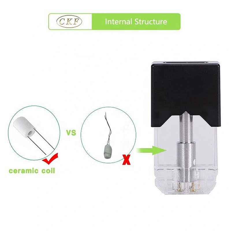 Wholesale 0.5ml Vape Pods Empty pods Cartridge With Battery electric vape pen