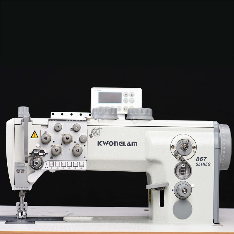 KL-867-221126 Double Needle Computerized Super Thick Material Compound Feed Walking Foot Lockstitch