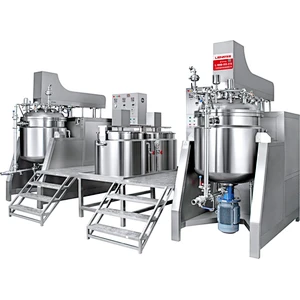 Cosmetic Mixer Blender Vacuum Homogenizer Emulsifying Machine Mayonnaise Moisturizing Lotion Making Machine