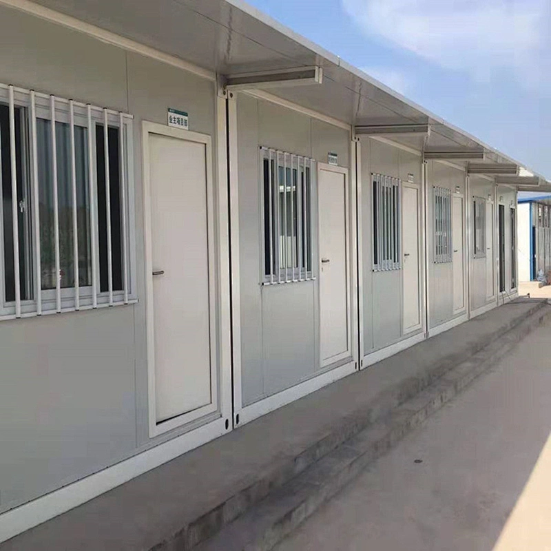 Estructura de acero ligero de 2 pisos, edificio prefabricado expandible desmontable, nueva casa de contenedores prefabricada de paquete plano de lujo