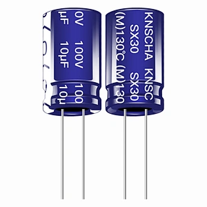 KNSCHA Radial Type Aluminum Electrolytic Capacitor 68UF 100V