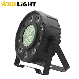 Remote Control 9X4W RGBW 4IN1 Flat LED Par Light with SMD