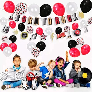 DIY Circus Balloon Arch Garland Kit 12 Inch Latex Confetti Balloons for Birthday Casino Quinceanera Graduation Party Decorations