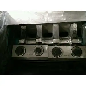 Tyrone 20hp / 15kw máquina trituradora / trituradora / trituradora de plástico con cuchilla en escamas
