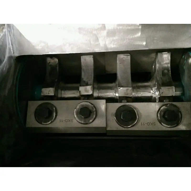 Tyrone 20hp / 15kw máquina trituradora / trituradora / trituradora de plástico con cuchilla en escamas