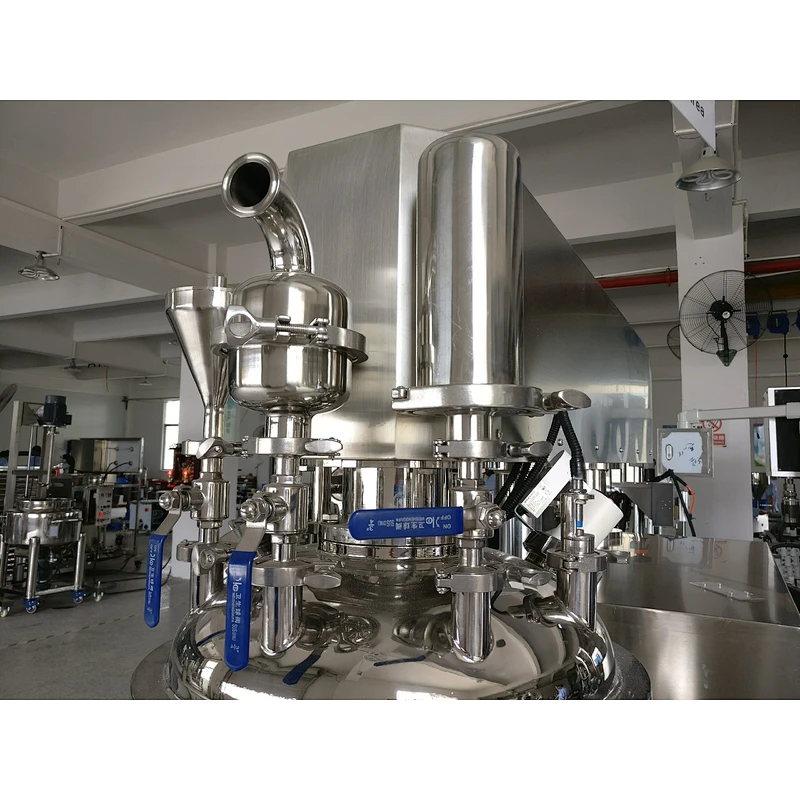 Small Capacity Lab Use Vacuum Homogenizing Mixing Emulsifier Cosmetics Making Machine