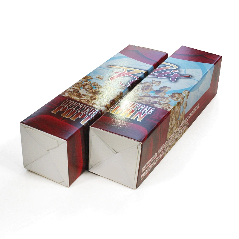 custom silver foil paper package box for 60ml  vaping oil bottle