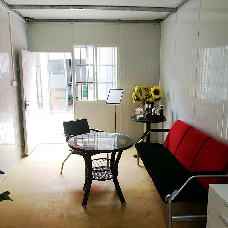 Casa contenedor modular prefabricada de alta calidad.