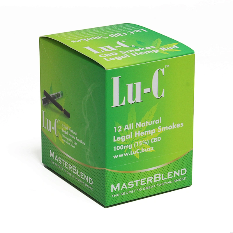 vaping display paper package box for supermarket vaping shop