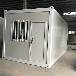 Estructura de acero ligero de 2 pisos, edificio prefabricado expandible desmontable, nueva casa de contenedores prefabricada de paquete plano de lujo