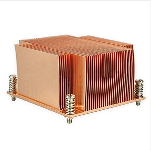 2021 LGA2011 laptop skiving copper fins CPU 2U rack server motherboard heatsink